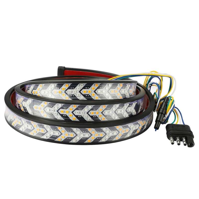 48 Inch Truck Led Strip Light Bar Flowing Turn Signal Lamp with Reverse Light for Offroad SUV Pickup