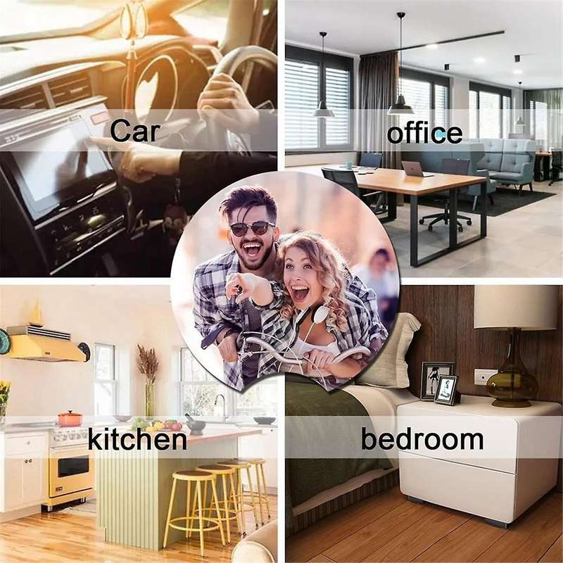 48 PCS Sublimation Coasters Blanks Bulk, 2.75 Inch Circular Opening Blanks Sublimation Car Coasters