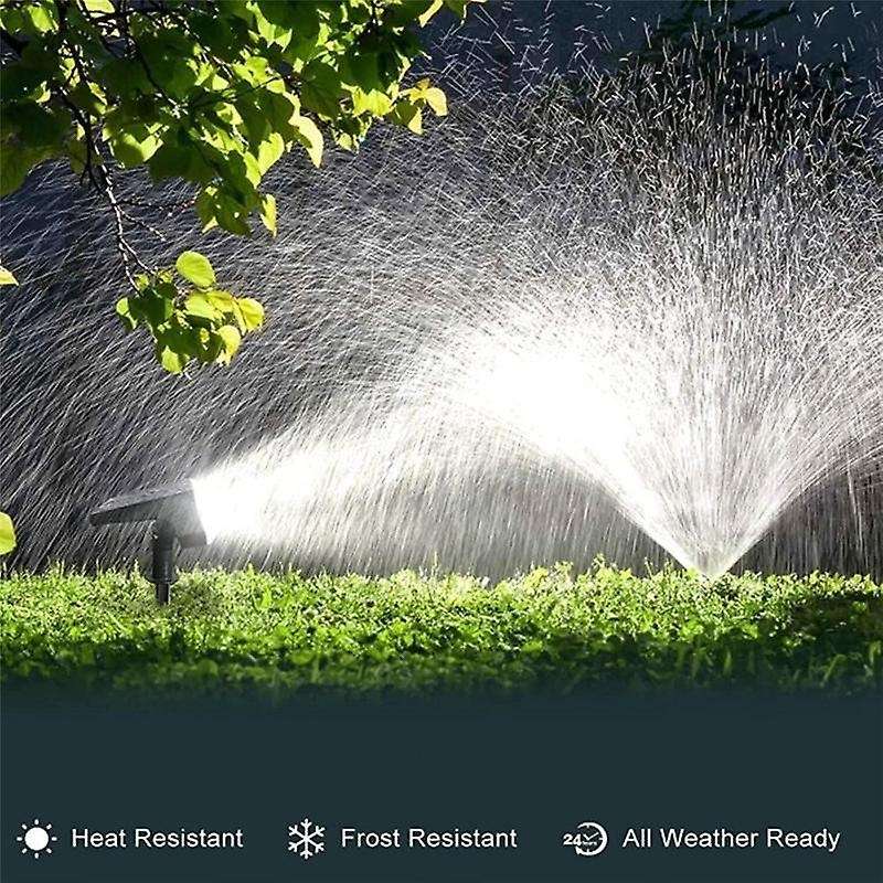 48 LED Solar Light Outdoors Landscape Spotlights,2 in 1 Wireless Waterproof Solar Spot Lights for Ya