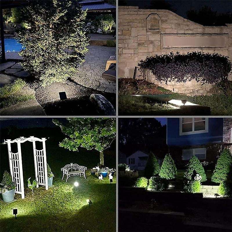 48 LED Solar Light Outdoors Landscape Spotlights,2 in 1 Wireless Waterproof Solar Spot Lights for Ya