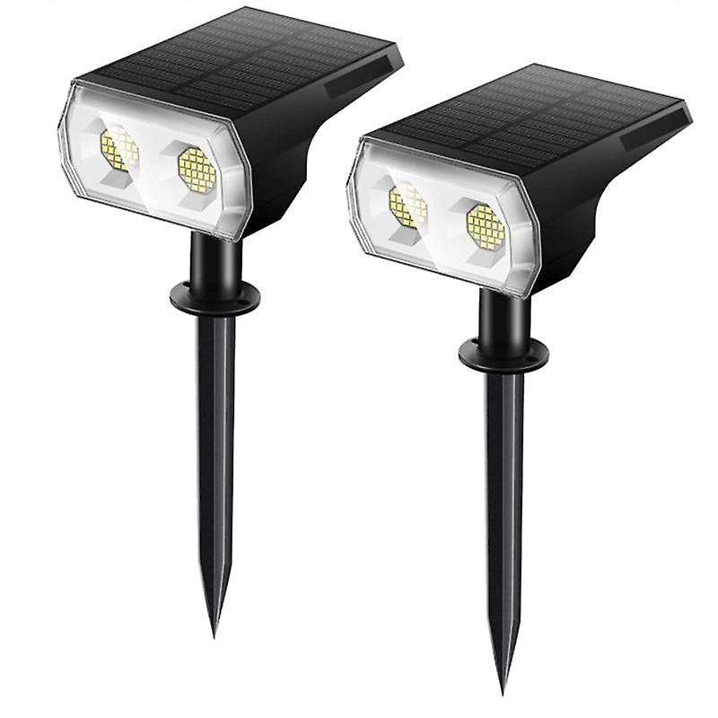 48 LED Solar Light Outdoors Landscape Spotlights,2 in 1 Wireless Waterproof Solar Spot Lights for Ya
