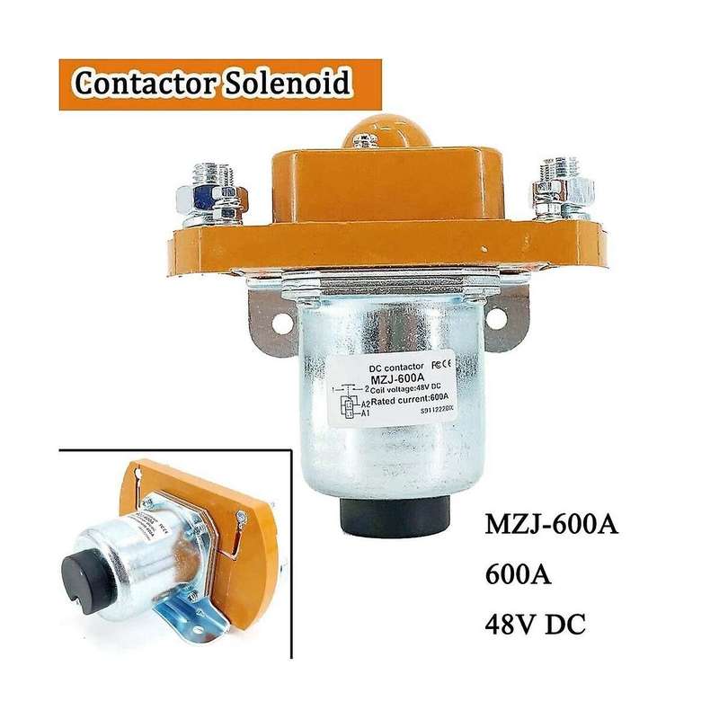 48 Volt 600a Main Contactor Solenoid for Heavy Duty Golf Cart Car Mzj-600a