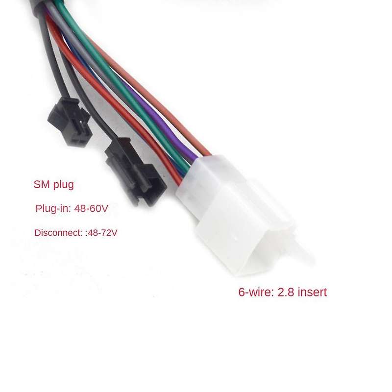 48-72V Electric Tricycle LCD Display Indicator Speedometer Instrument Panel Power Speed Battery, Pa