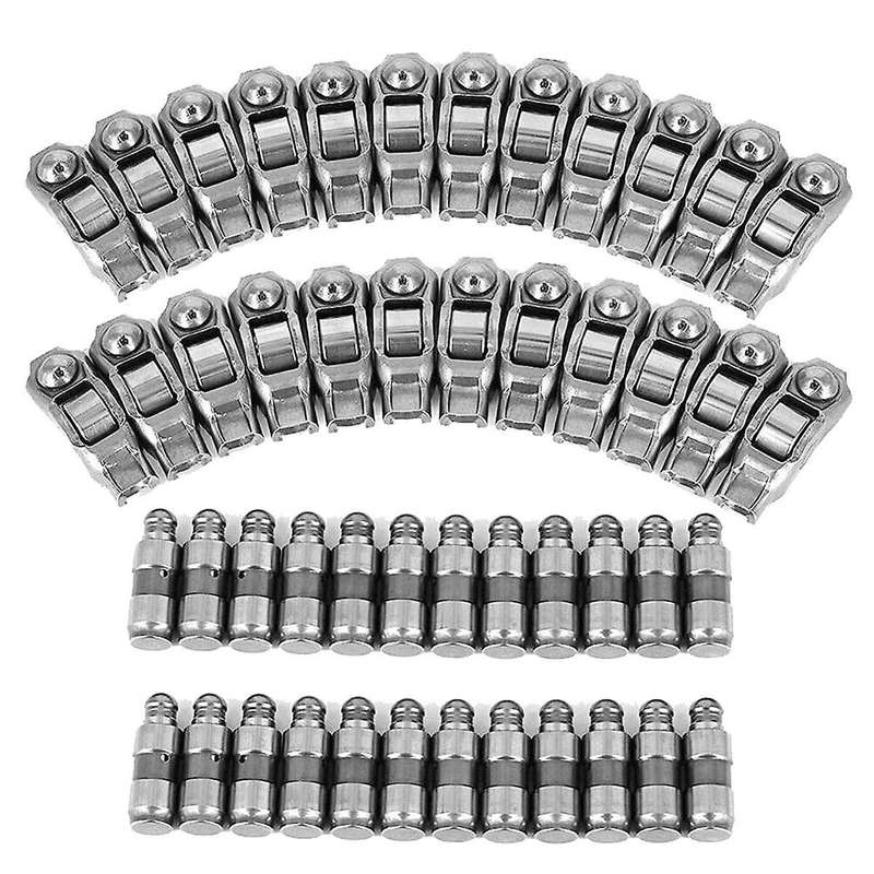 48pcs Rocker Arms & Valve Lifters Kits 5184296ah 5184332aa for Wrangler Ram Pentastar 3.6l