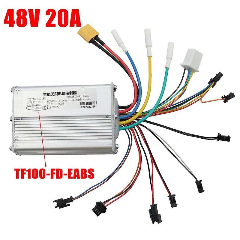 48V 20A Electric Scooter Controller Dashboard Kit with TF-100 Display Scooter for KUGOO Electric Sc