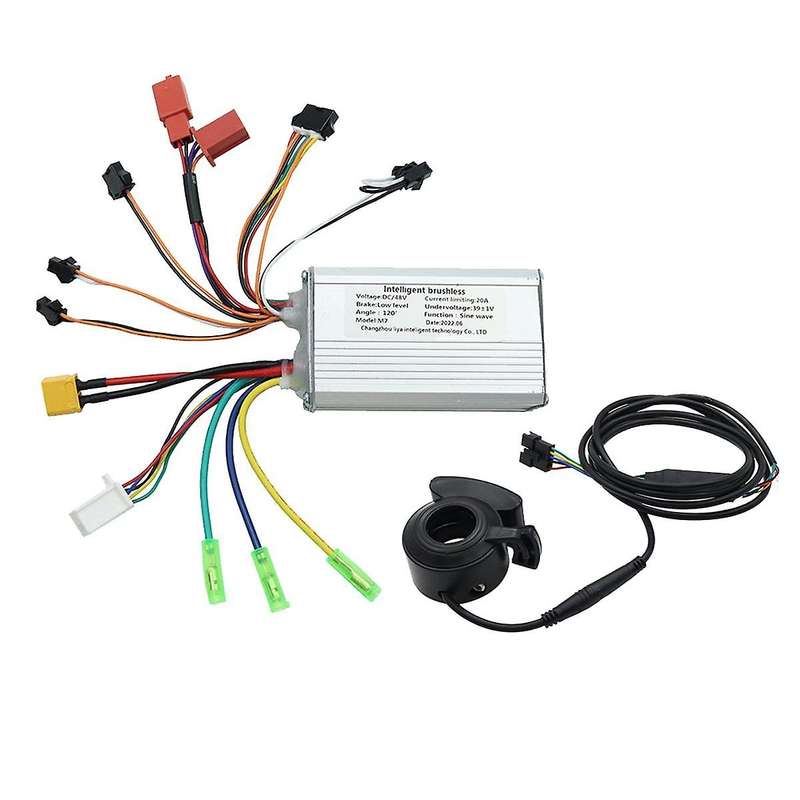 48v 20a Brushless Controller Motor+accelerator Kit for Electric Scooter Speed Regulator Scooter Acc