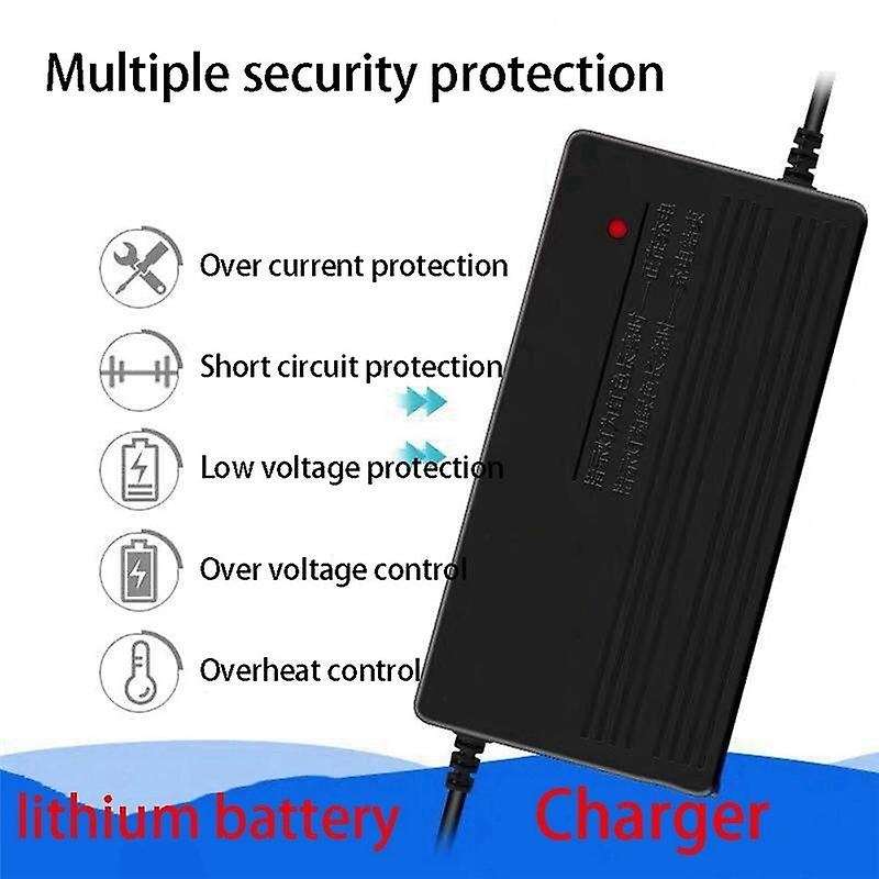 48v 2a Lithium Battery Charger for Electric Bike Scooter Balance Car Charging Charger Power Supply-e
