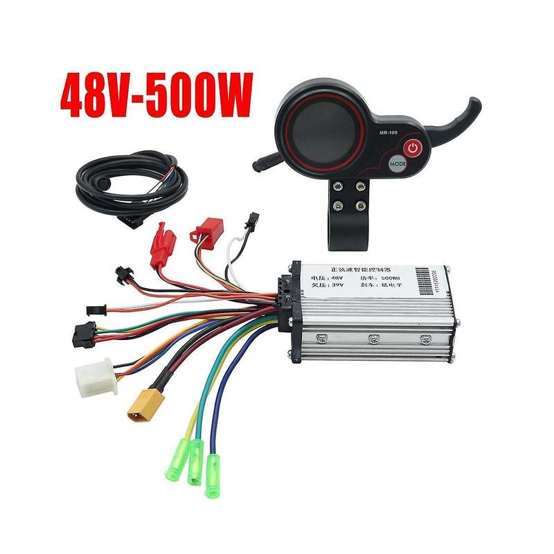 48V 500W Controller MR-100 LCD Display Meter Dashboard Kit for KUGOO Electric