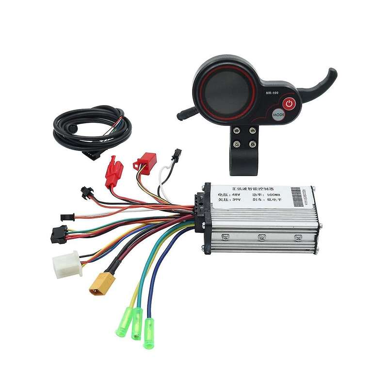 48V 500W Controller MR-100 LCD Display Meter Dashboard Kit for KUGOO Electric