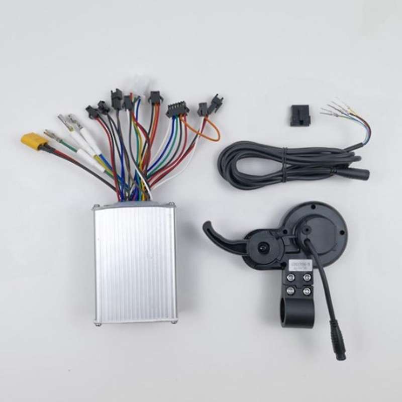 48v/20a 600w Electric Bike Scooter Controller with Throttle Lcd Display Speed for Bike Bldc Motor S