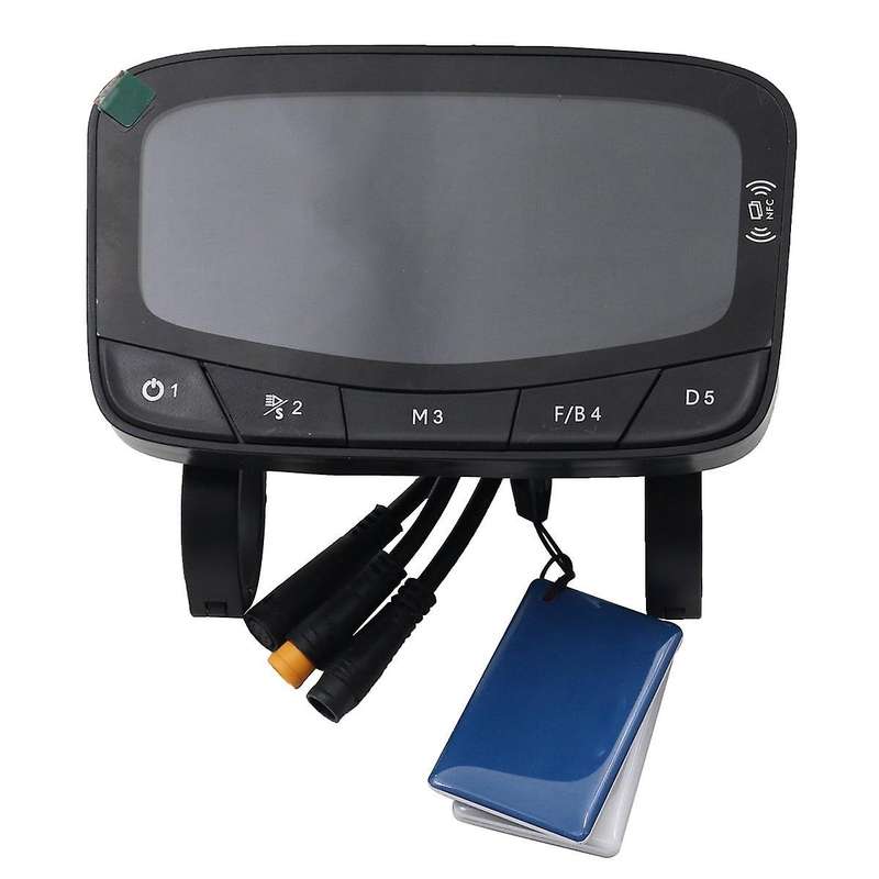 48v-60v 40a Brushless Controller+lcd Meter with Nfc Function+switch+grip Kit for Electric Scooter Re