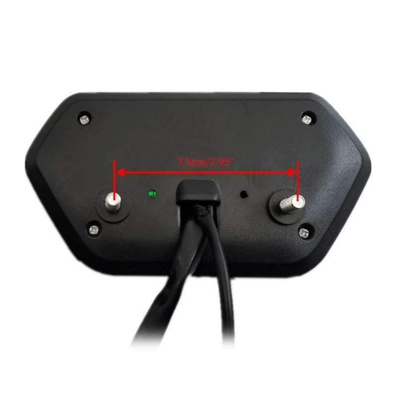 48V/60V for Electric Motorcycle Odometer Digital LCD Display Tachometer LCD Speedometer