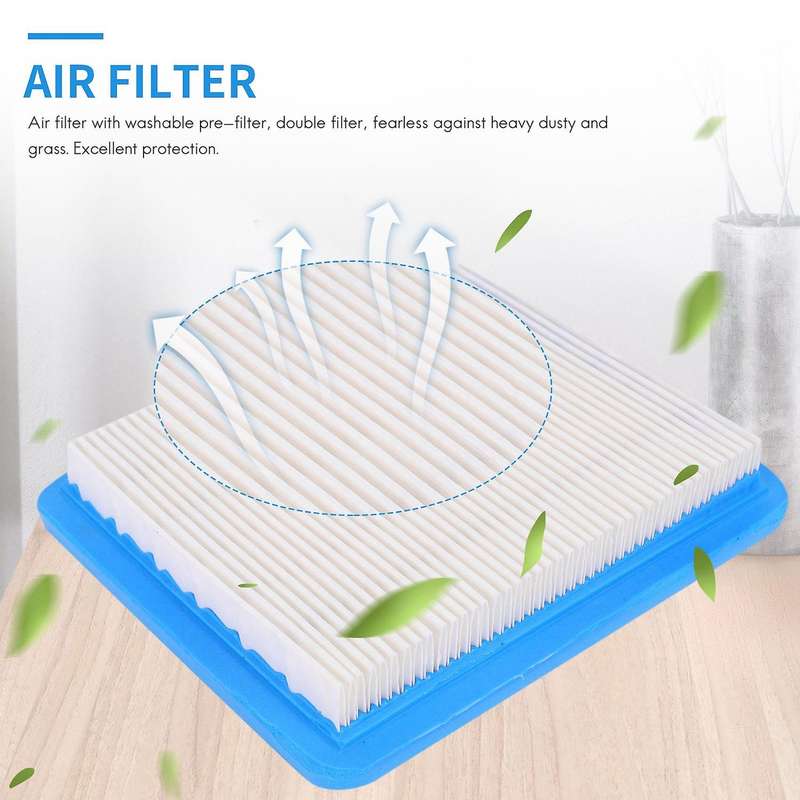 491588S Air Filter with Filter for 491588 493537 493537S, 20332, 33644, Pro Performance for Push L