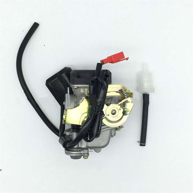 49Cc Scooter Carburetor GY6 Four Stroke with Jet Upgrades Carburetor for GY6 49Cc 50Cc 4 Stroke Mot