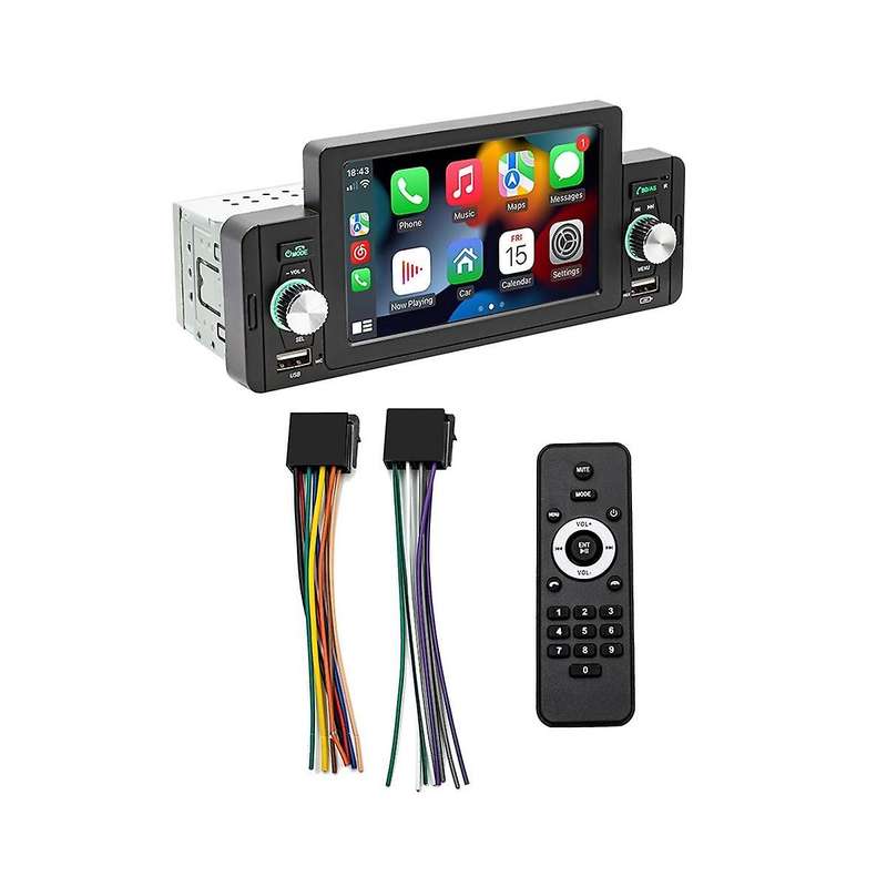 4-channel 60w Wireless Car Radio Car Mp5 Player Bluetooth 5.1 Radio Multimedia Player with 5-inch Sc