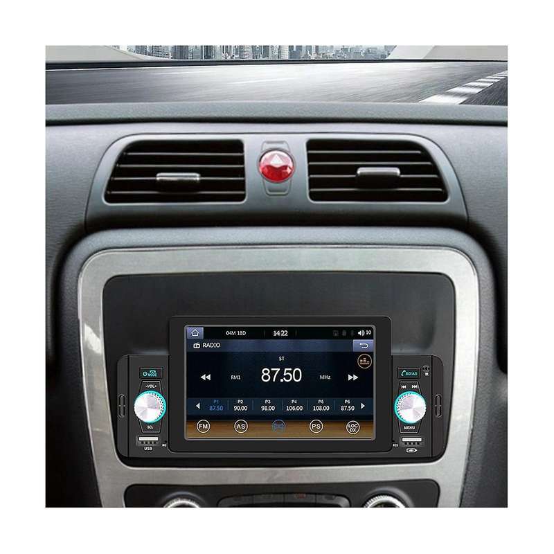 4-channel 60w Wireless Car Radio Car Mp5 Player Bluetooth 5.1 Radio Multimedia Player with 5-inch Sc