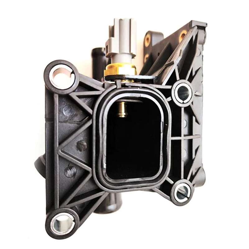 4-Cylinder Engine Coolant Flange for C30 S80 S40 C30 S80 V70 MK3 2.0L 31251249 Thermostat Adapter wi