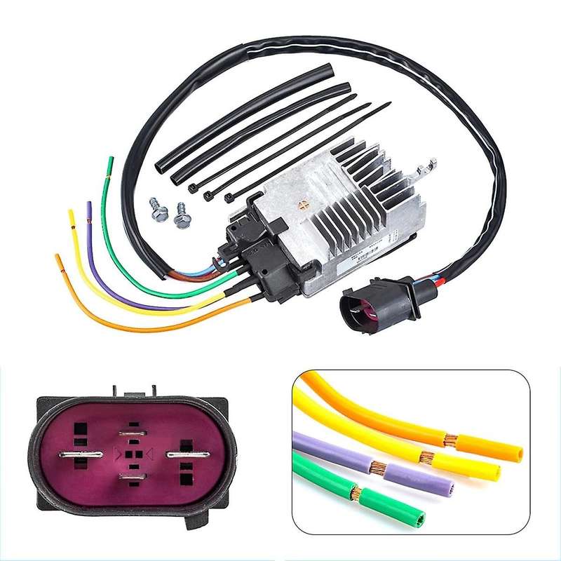 4F0959501E Radiator Fan Control Unit Module for A6 3.0L 3.2L 4F0959501G