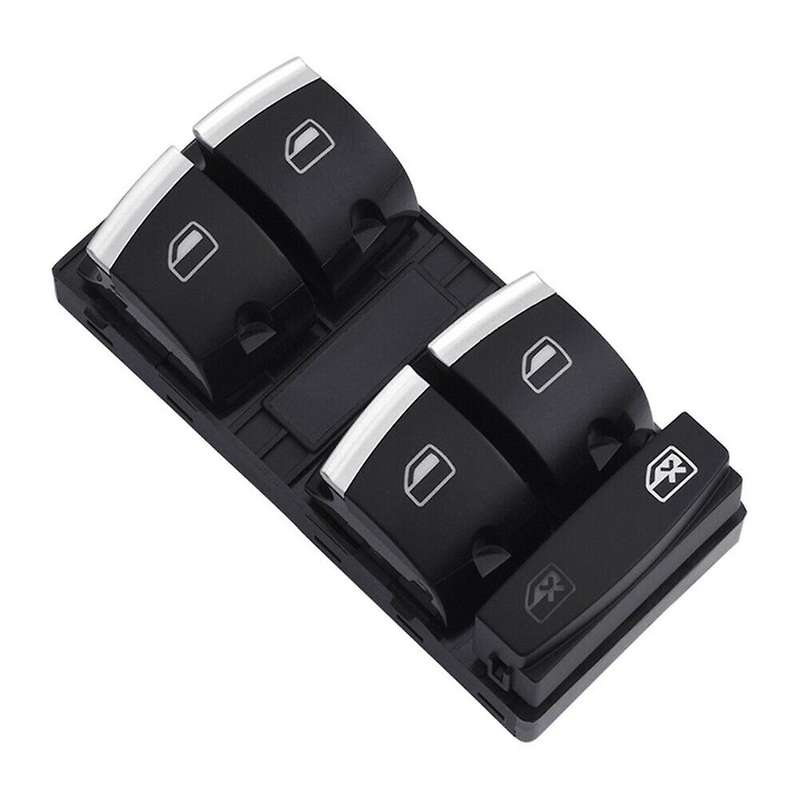 4F0959851H Car Front Driver Electric Power Window Lifter Control Switch for A3 A4 S4 RS4 A6 S6 RS6 2