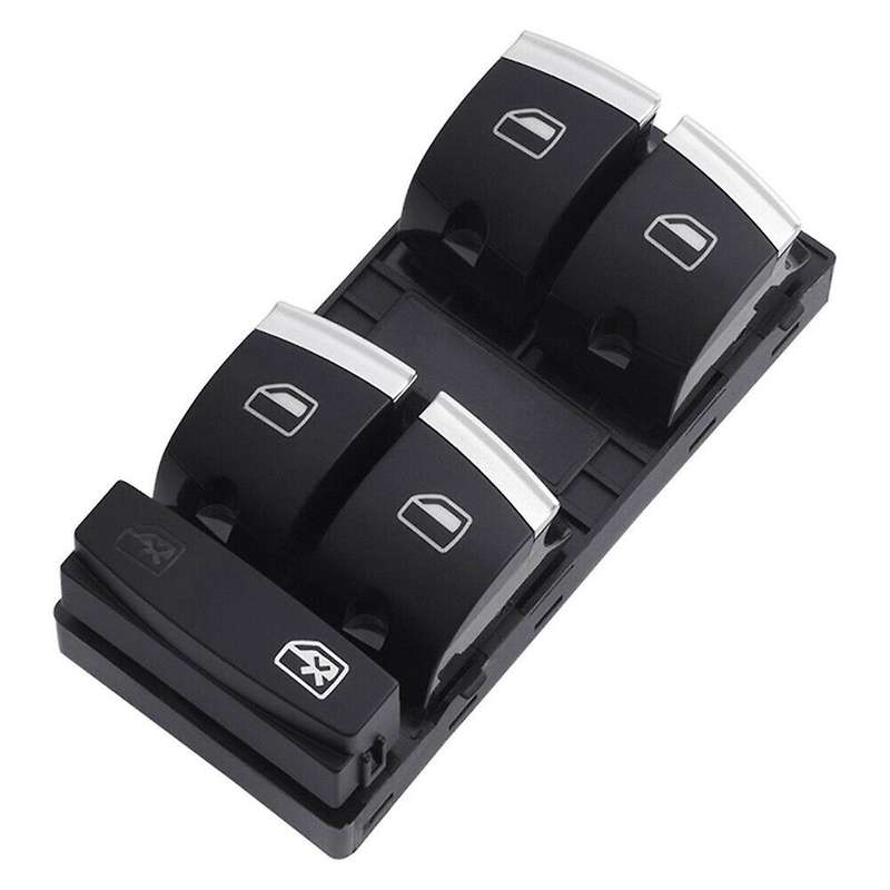 4F0959851H Car Front Driver Electric Power Window Lifter Control Switch for A3 A4 S4 RS4 A6 S6 RS6 2