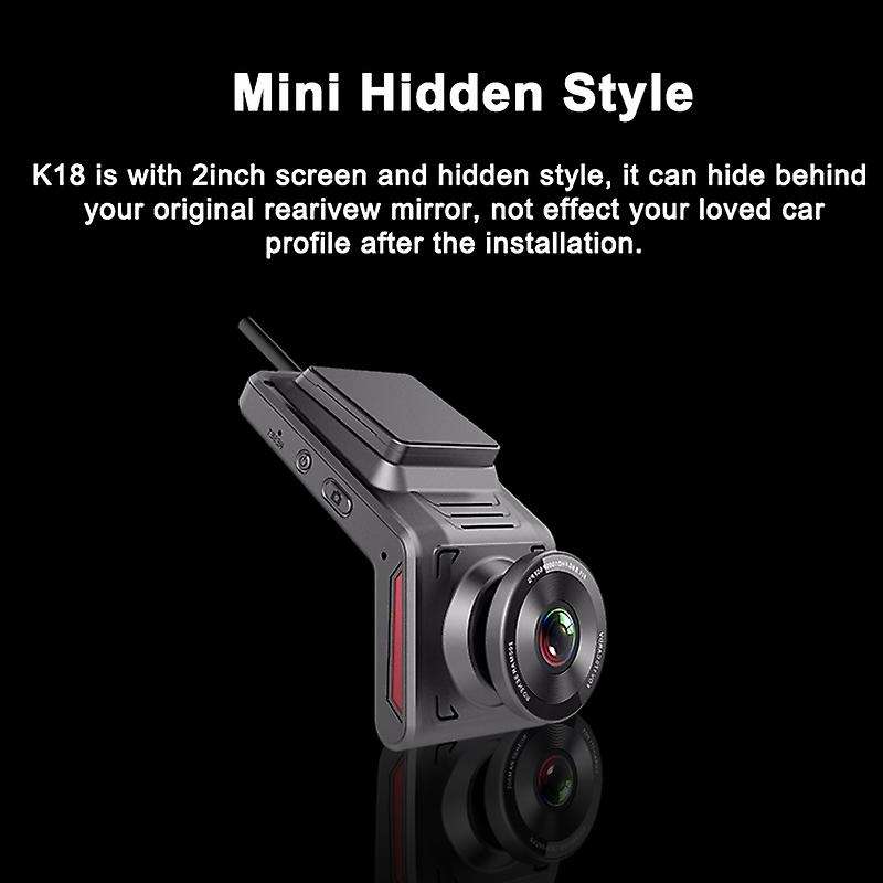 4G Car DVR Dash Cam HD Wifi Driving Video Recorder with Dual Wide Angle Camera Support Night Vision