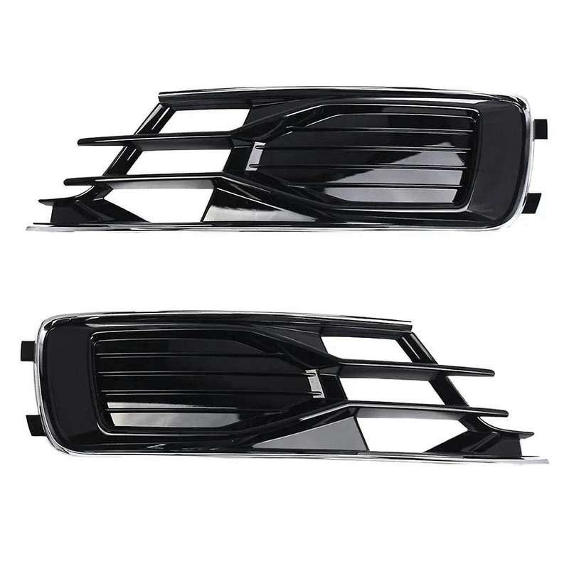4g0807647t 4g0807681ad Bumper Grille Fog Lamp Grille with Plated Strip Car for A6 C7 14-18(not Suita