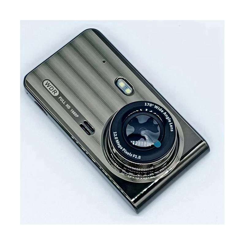 4inch 1080p Dual Lens Touchable Screen Car Recorder with Back-up Camera Function Hd Night Vision Rec
