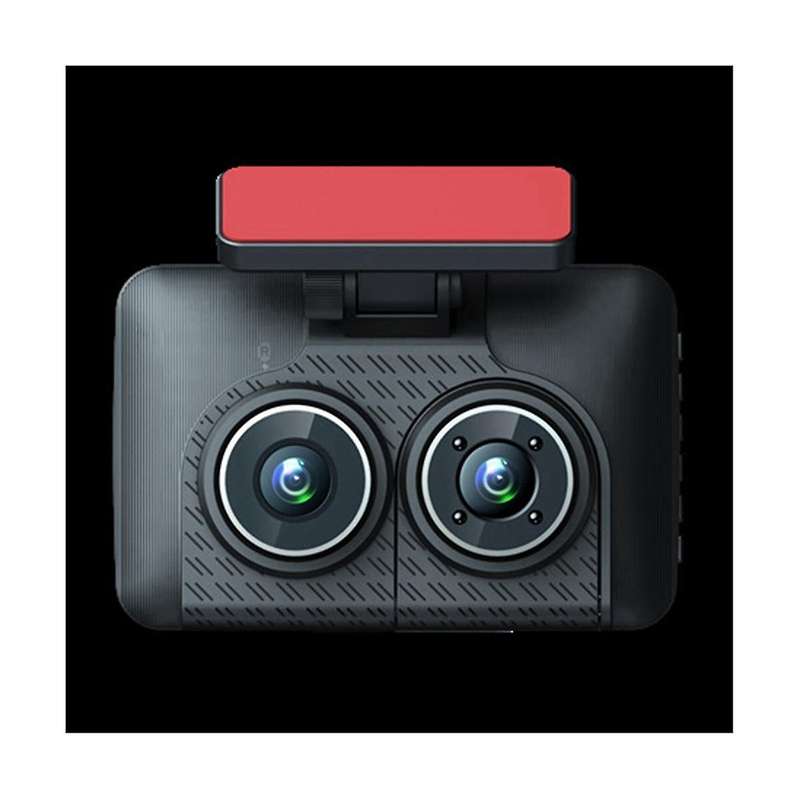 4inch 1080p Three Lens Car Recorder with Parking Monitoring Back-up Video Function Hd Night Vision R
