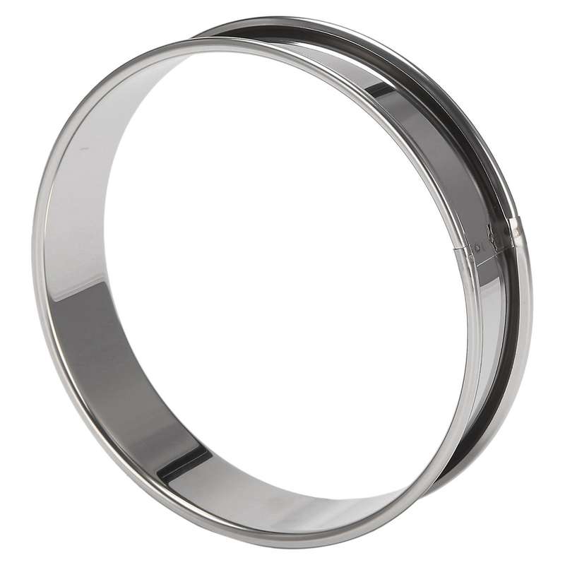 4Inch Muffin Crumpet Rings,Set of 10 Stainless Steel Double Tart Ring