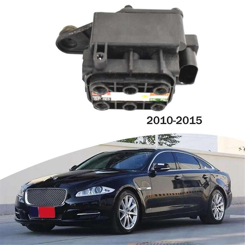 4J7002V:8 Car Air Suspension Solenoid Valve Distribution Valve for XJ XJR XJR575 10 11 12 13 14 15 2