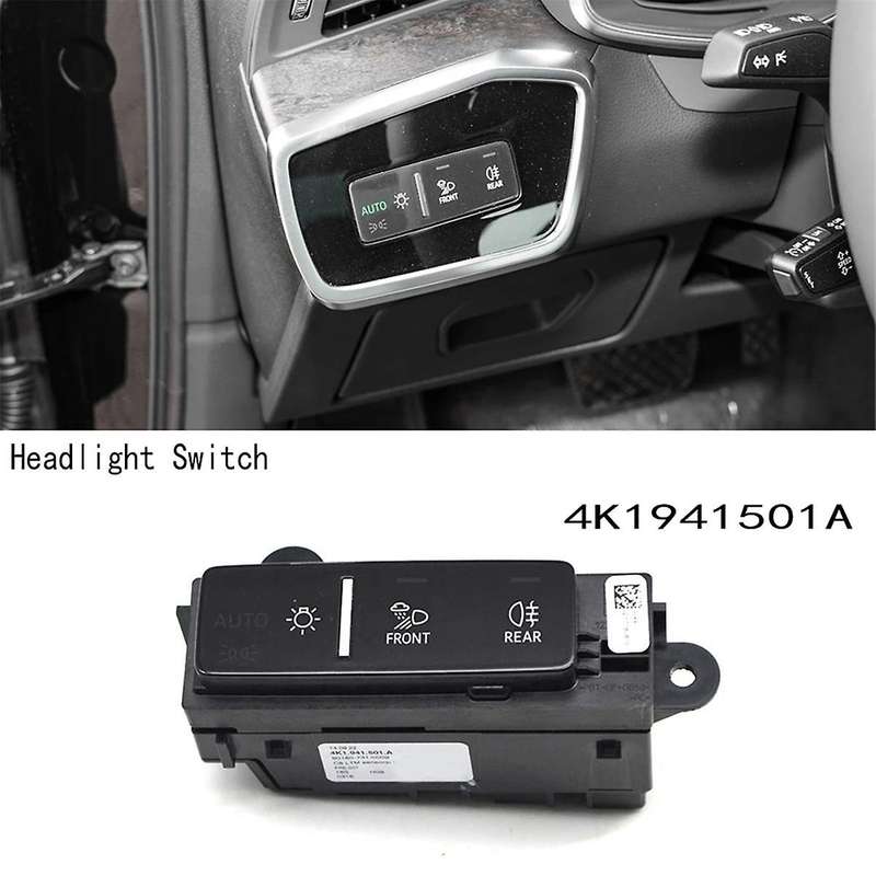 4K1 941 501 A 4K1941501A Headlight Switch for A6 C8 S6 A7 Q8 2019-2021 Touch Screen Automatic Front