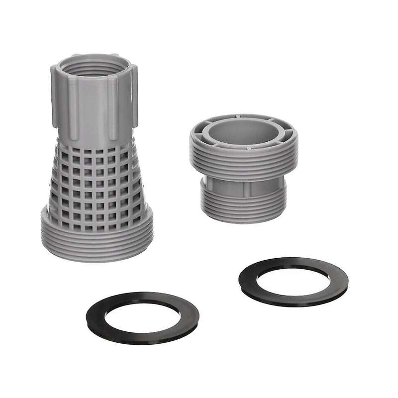 4K8001 Swimming Pool Long and Short Filter Adapter Interface Kit with Gasket for 58254