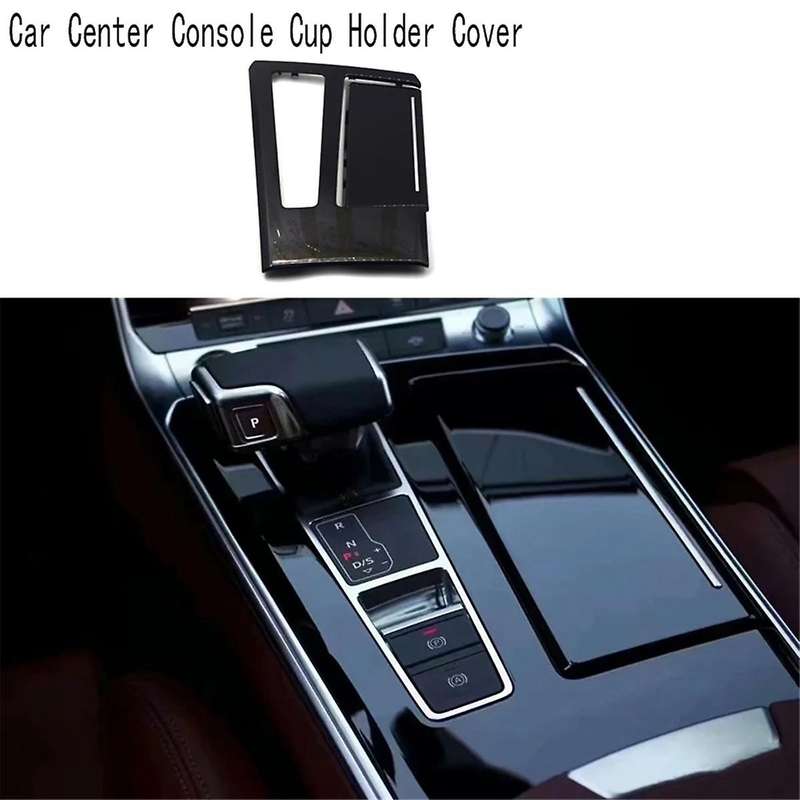 4K1863969C LHD Center Console Upper Cover Cap Trim&Drink Holder Cover Cap Trim for A6 C8 A7 4K186436