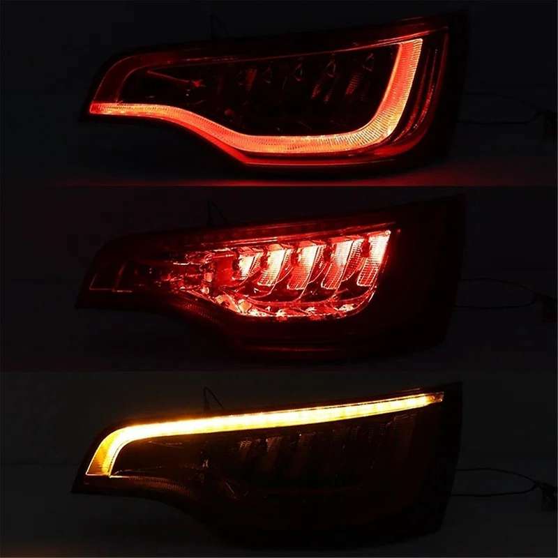 4L0945093F Rear Left Taillight Red LED Tail Light Assembly for 10-16 Turn Signal Light Brake Indicat