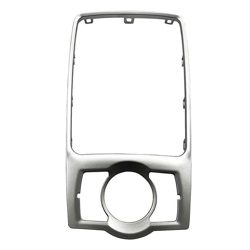 4L0864260A Car Console Gear Shift Chrome Frame Trim Cover for Q72007-2015 Front Multimedia Bezel Pan