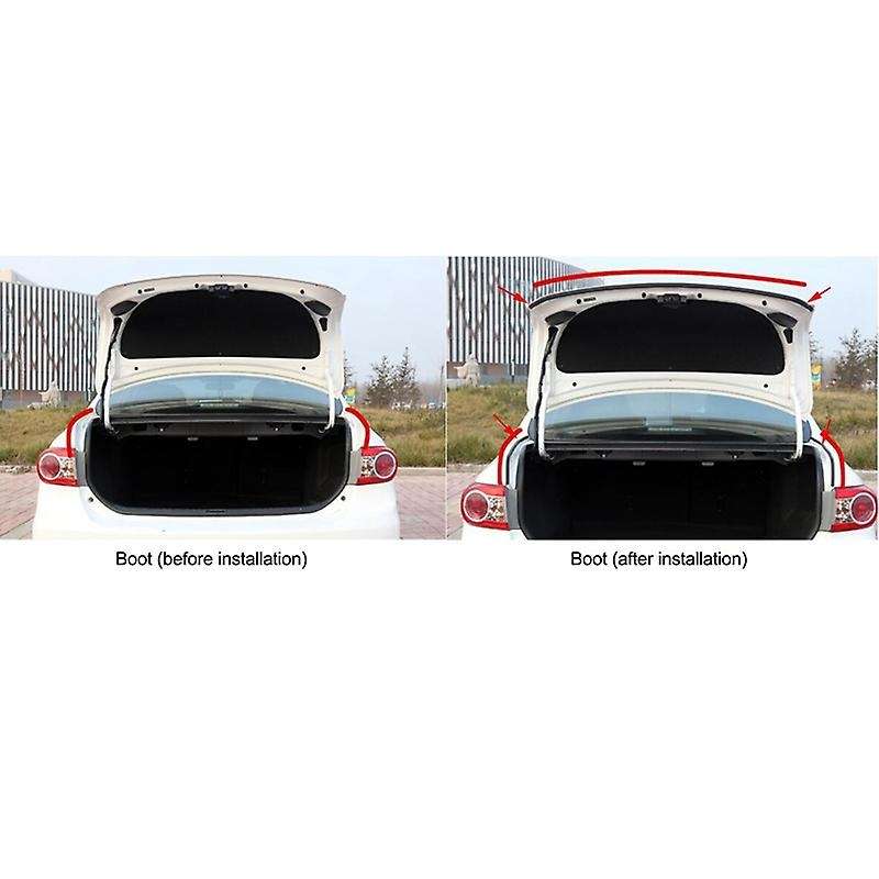 4M Large D-Shape Car Rubber Seal Sound Insulation Car Door Sealing Strip Weather Strip for Engine Ho