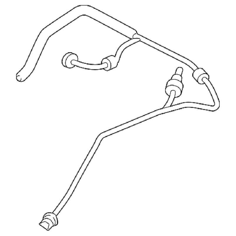 4M0121081BK 4M0121081AG Exhaust Pipe Coolant Pipe Return Pipe for (4MB) 2015-2019