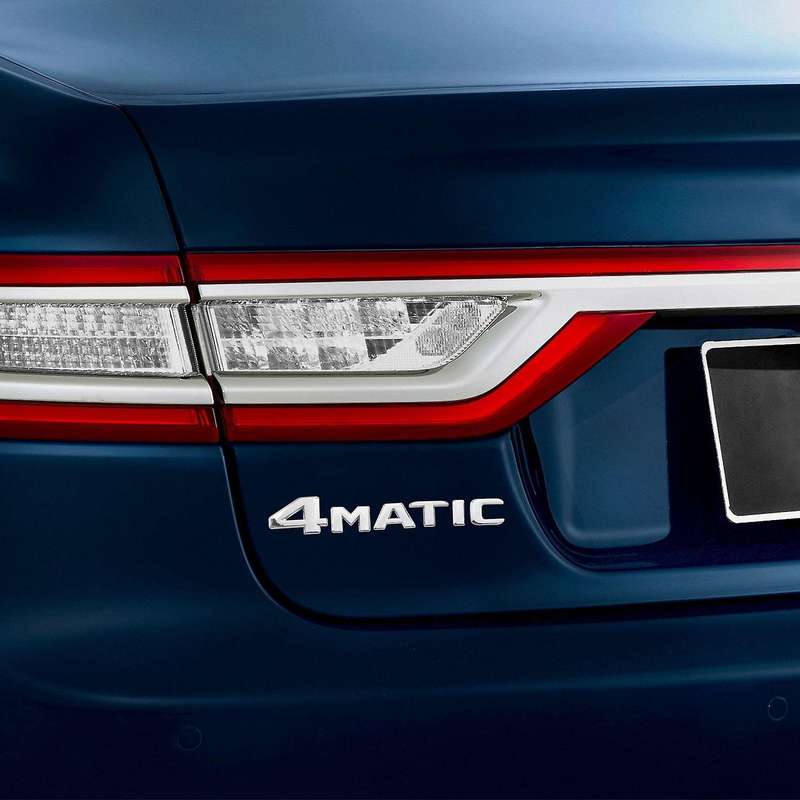 4matic Silver Auto Trunk Door Bumper Badge Decal Emblem Adhesive Tape Sticker Replacement for -