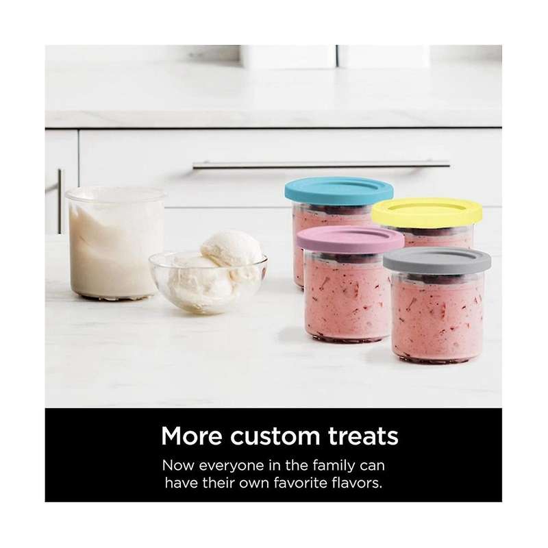 4pack for Ninja Xskplid2cd,compatible with for Nc299amz and Nc300s Series Cream Ice Cream Makers1 P