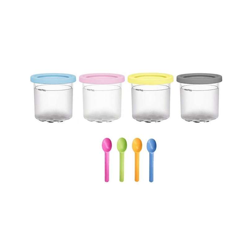 4pack for Ninja Xskplid2cd,compatible with for Nc299amz and Nc300s Series Cream Ice Cream Makers1 P