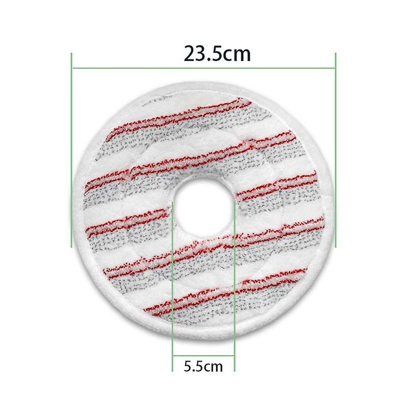 4Pack Microfibre Washable for Spin & Clean Mop Refill Vacuum Cleaner Dry and Wet Usage Mop Cloths Pa