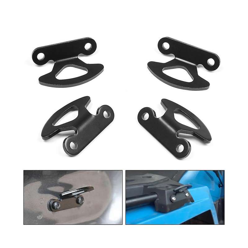 4-pack Tie-down Hooks,steel Structure Bed Inner Hook Kits for 2000-2017 Explorer Sport