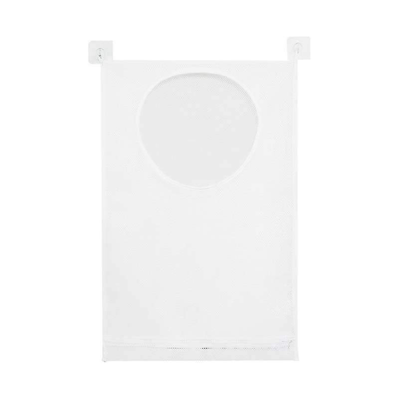 4packs Door Hanging Laundry Hamper Bag with Zipper and Wide Open Top,used In Laundry Room Student D