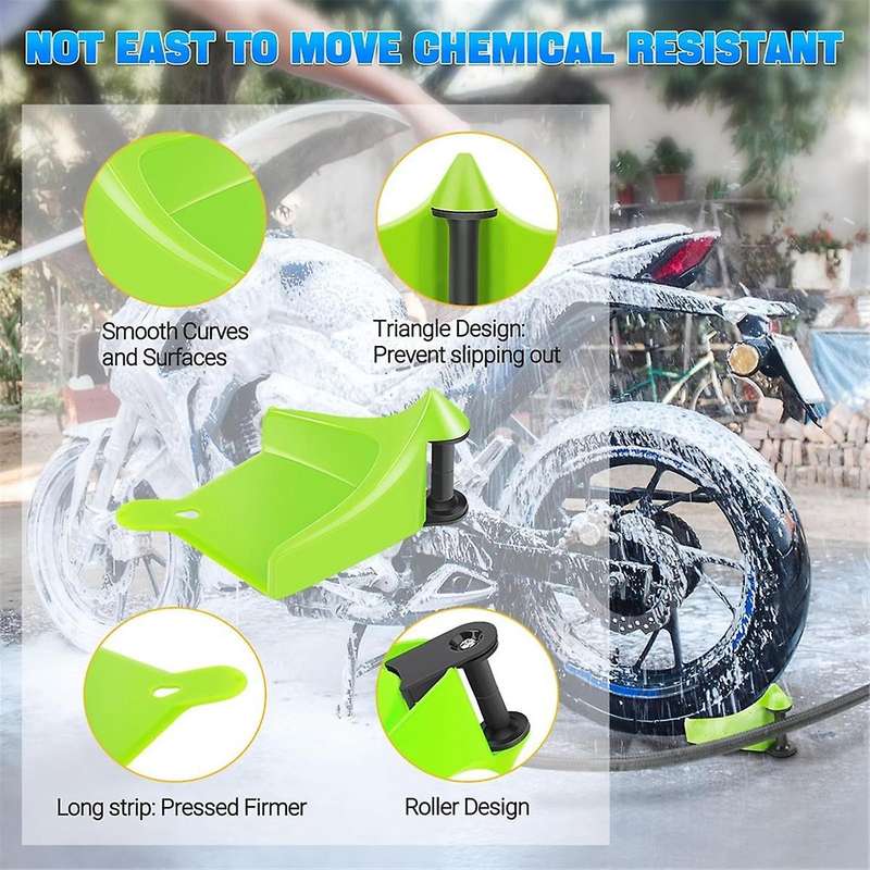 4-pack Tire Hose Rollers for Car Wash Avoid Snagging, Car Wash Detailing Supplies Tool, Auto Detail