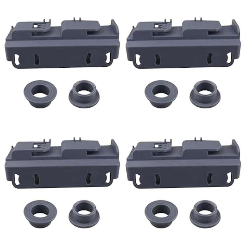 4Pack WD28X27241 Dishwasher Baskets Rack Carrier and Roller Kit Replacement Part for Dishwasher Lowe