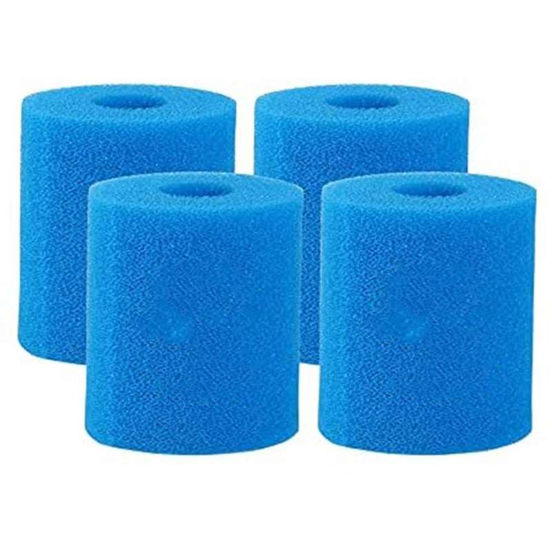 4pack Type I Pool Filter Sponge for / Pool Pump,swimming Pool Filter Reusable Washable Pump Sponge