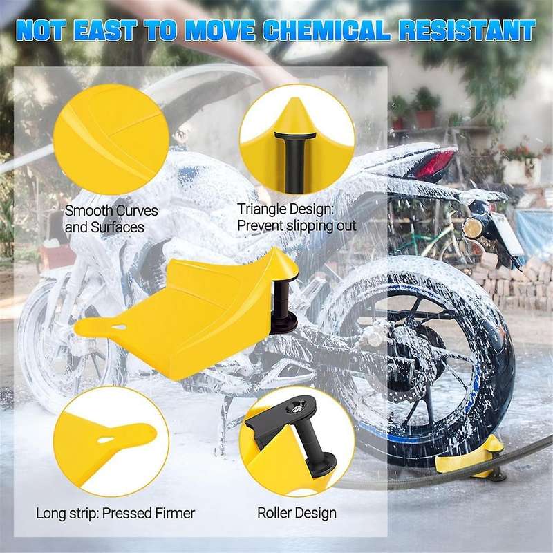 4-pack Tire Hose Rollers for Car Wash Avoid Snagging, Car Wash Detailing Supplies Tool, Auto Detaili