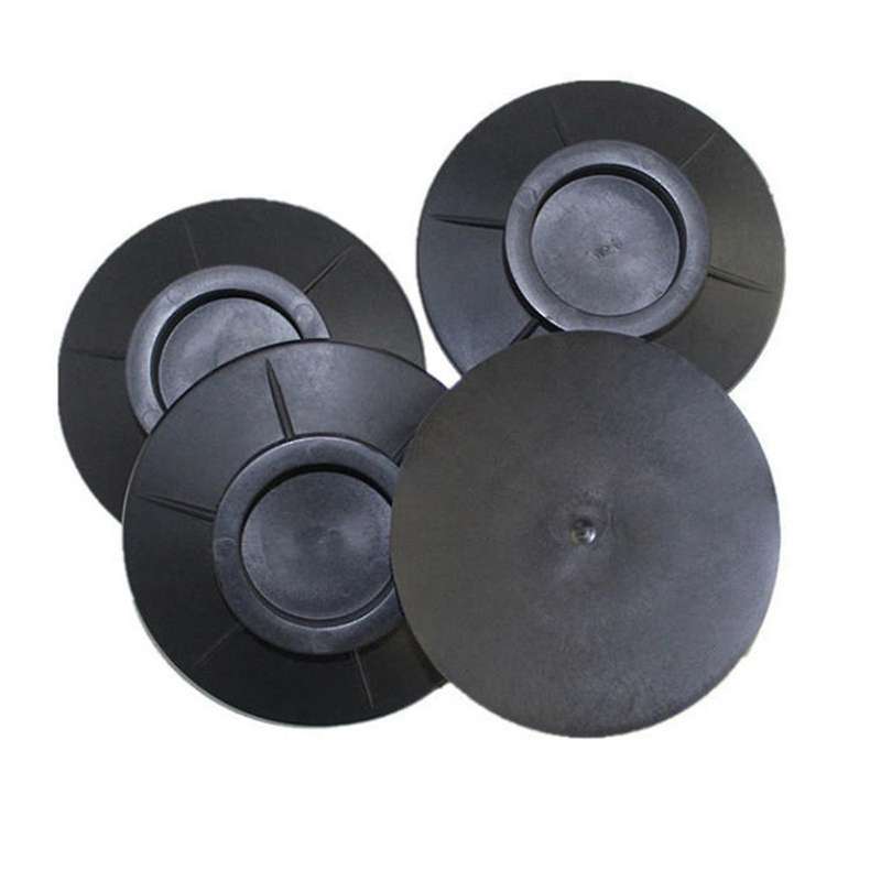 4-pack Washing Machine Anti- Shock-absorbing Pads, Silent Waterproof and Moisture-proof Rubber Unive