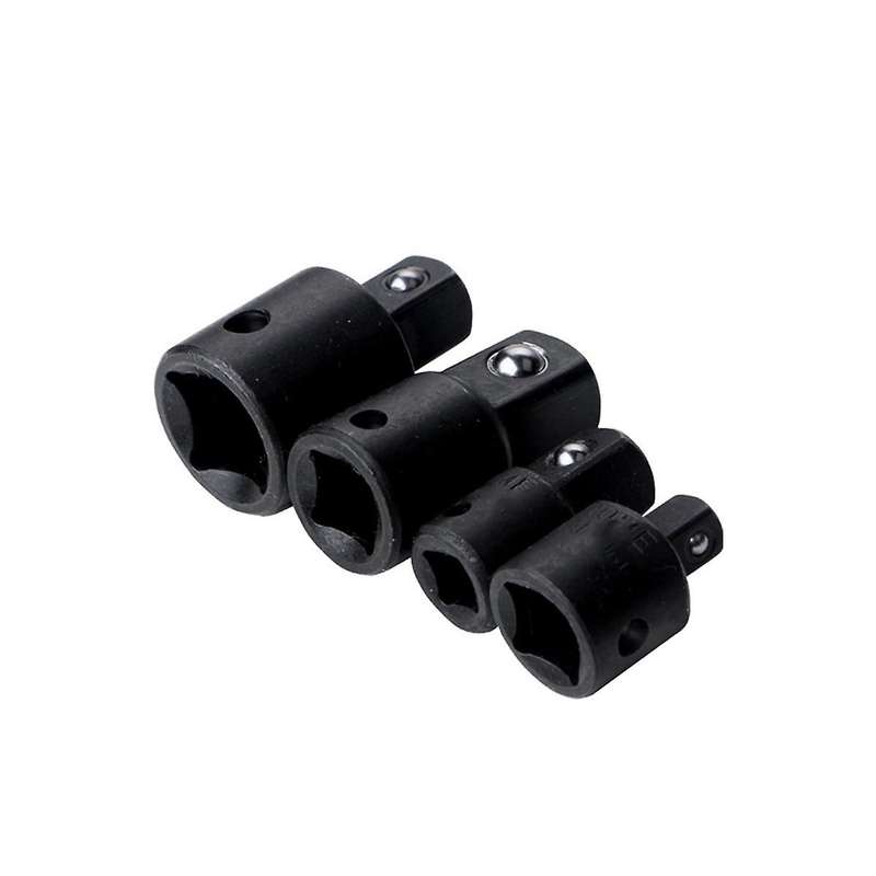 4PC Black Sleeve Sleeve Conversion Head Steel Ball Conversion Head Mutual Conversion Joint
