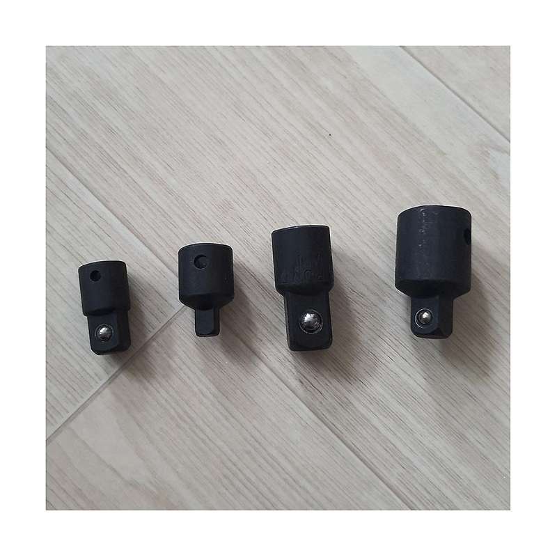 4PC Black Sleeve Sleeve Conversion Head Steel Ball Conversion Head Mutual Conversion Joint